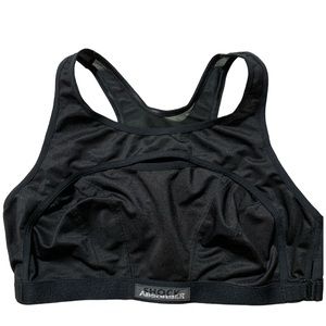 Shock absorber black Sports bra
